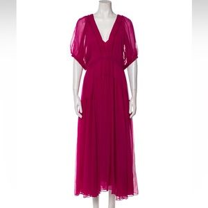 La Ligne Pink Maxi Dress